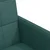 Blagovačke stolice s kotačima 2 pcs Tamnozelena 58 x 65 x 94 cm