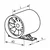 shumee Quietline-K 125 mm kanalski ventilator