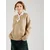 Superdry Pulover ESSENTIAL svetlo rjava