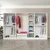 Hanah home Ormar Kale Plus 315x210x52cm Sivi