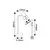 Rabalux Stona lampa Hatice, E14, 38,5cm, Crna