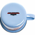 Emajliran vrč TOILETPAPER BIRD Seletti 10 cm modra
