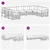 Set vanjskih sofa 9 pcs Bijela i antracit 404 x 245,5 x 73 cm