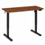 ModernHome električni radni sto 140 × 60 cm, podesiva visina 72–118 cm, tamni hrast