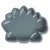 liewood® pekač za torto amory dino whale blue