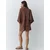 Pull&Bear Bluza PACIFIC  rjava