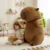 shumee Velika plišasta blazina Capybara z želvo 100 cm