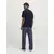 JACK & JONES Majica  mornarska / azur / temno rdeča / bela