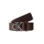 Calvin Klein Jeans Pas  temno rjava / srebrna