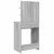 Vidaxl Toaletne mize za spalnice Siva Sonoma 80 x 39,6 x 135 cm