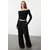 Trendyol Milla ženska bluza Twoaw25Bz00008, crna