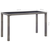 Vrtni stol antracit 123 x 60 x 74 cm od poliratana