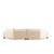 ATELIER DEL SOFA Sofa River 4 Seater Left (Xc Left 2R) Beige