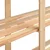 Stalak za pohranu s 5 razina 170x38x170 cm od borovine 500 kg