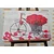 Slika kolo polno vrtnic - 90x60