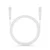 FORCELL USB-C–USB-C kabel Forcell F-Energy QC4.0 PD 3A 60 W, silikonski, 1 m, C344, bel