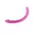 Dildo Double dons, Silikonski, Dvostruki, 45cm, Roze