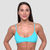 GymBeam Women‘s Bikini Top HAWAII Lagoon