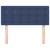 Vidaxl vidaXL Vzglavje za posteljo modro 80x5x78/88 cm blago