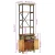 Visoka komoda 55 x 30 x 180 cm od masivnog obnovljenog drva