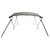 Tenda bimini s 4 luka i mrežastim zidovima 243x(185-198)x137 cm