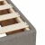 vidaXL vidaXL Posteljni okvir taupe 90x200 cm blago, (21292587)