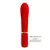 Vibrator Thomas, Silikonski, 20cm, Crveni