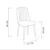 HANAH HOME Trpezarijski set Costa 1053 2 B