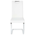 STOLICA NA SANKAMA bela, boja hroma metal, tekstil