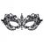 Cottelli Delicate Embroidered Blindfold 2461331 Black