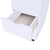 vidaXL Predalnik 33x45x60 cm bele barve