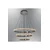 Opviq luster Cipale 2734-3A-24, LED, sivi
