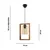 OPVIQ Luster Rectangle Single Glass