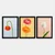 Wallity Set uramljenih slika 3SC_41955467, 3 Dela
