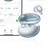 IKF Bluetooth slušalice AirClip Pro, Bele