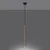 Sollux SL.1266 - Drveni luster na sajli PASTELO 1xG9/8W/230V