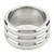 Mr. Steel Elegant Deep C-Ring 40mm Silver