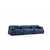ATELIER DEL SOFA Sofa trosed Petite 3 Night Blue