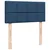 vidaXL vidaXL Box spring postelja z vzmetnico modra 90x190 cm blago, (21291369)