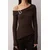 Trendyol Milla ženska bluza Twoaw26Bz00121, braon-braon