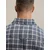 DAN FOX APPAREL Srajca Daniel  siva / rdeča / bela