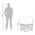 Set vanjskih sofa 7 pcs Prirodna i krema bijela Poliester