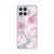 TELEMPIRE Silikonska maska Print Skin za Honor X8 Pink Clouds providna