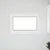 Prozor za podrum RISOR 90 x 70 cm PVC i staklo Bijela