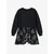Desigual Obleka Mickey™  roza/črna/bela