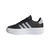 Adidas cipele za djevojčice Vl Court Bold J, KI4773, crne i srebrne