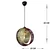 Opviq luster Ring, 1 × E27, crveni / zeleni
