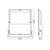 Braytron LED reflektor BRY-FLOOD-PL-300W-SIVI-4000K-IP66