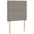 Vidaxl Box spring postelja z vzmetnico taupe 90x190 cm blago