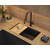 granitni umivalnik Logan 110 Beige